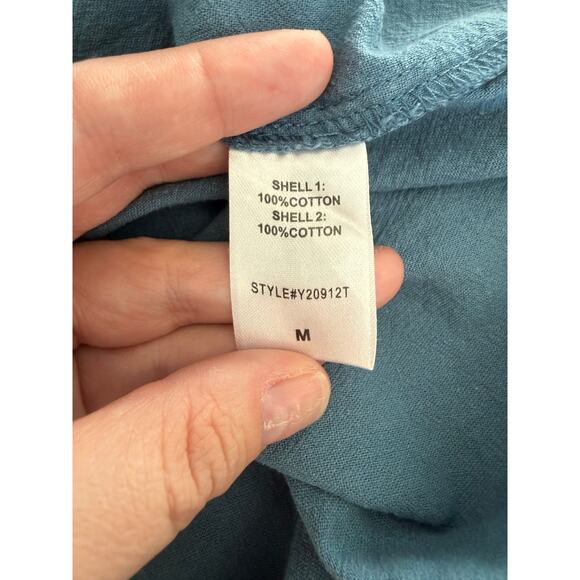 Tuckernuck x Pomander Place French Blue Kit Eyelet Drop Waist Dress Medium - Picture 7 of 8